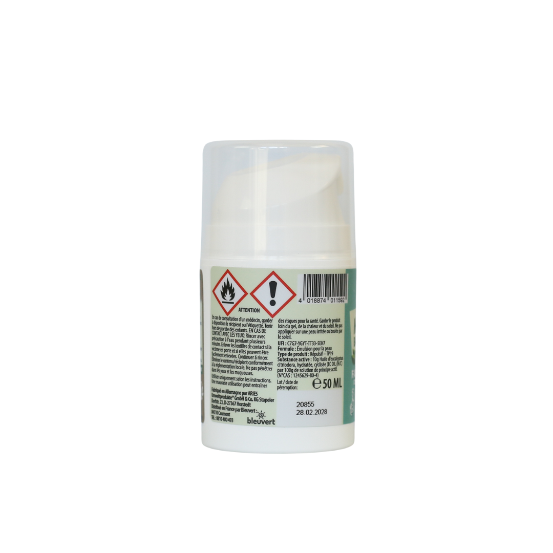 ARIES - Baume famille répulsif cutané Moustiques, 50 ml
