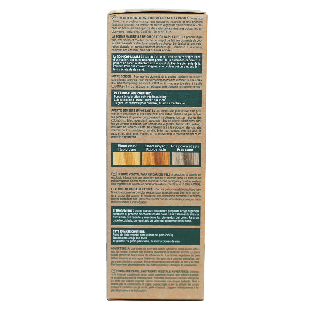 LOGONA - Coloration-soin blond doré, 100 g