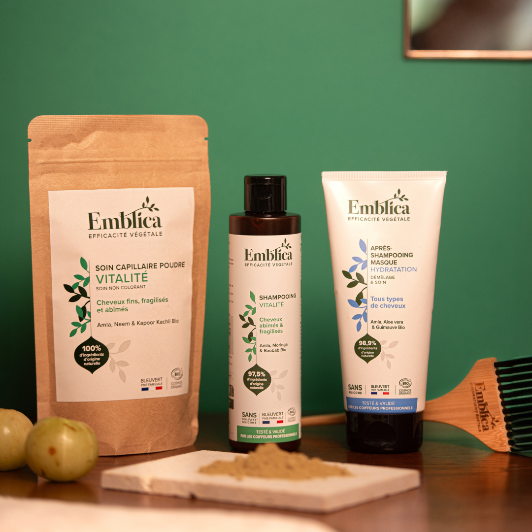 EMBLICA - Routine Vitalité, Force & Éclat Naturel