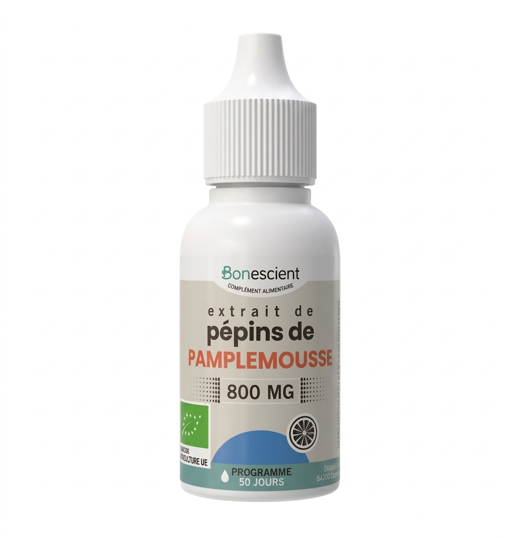 BONESCIENT - Extrait de Pépins de Pamplemousse 800 mg