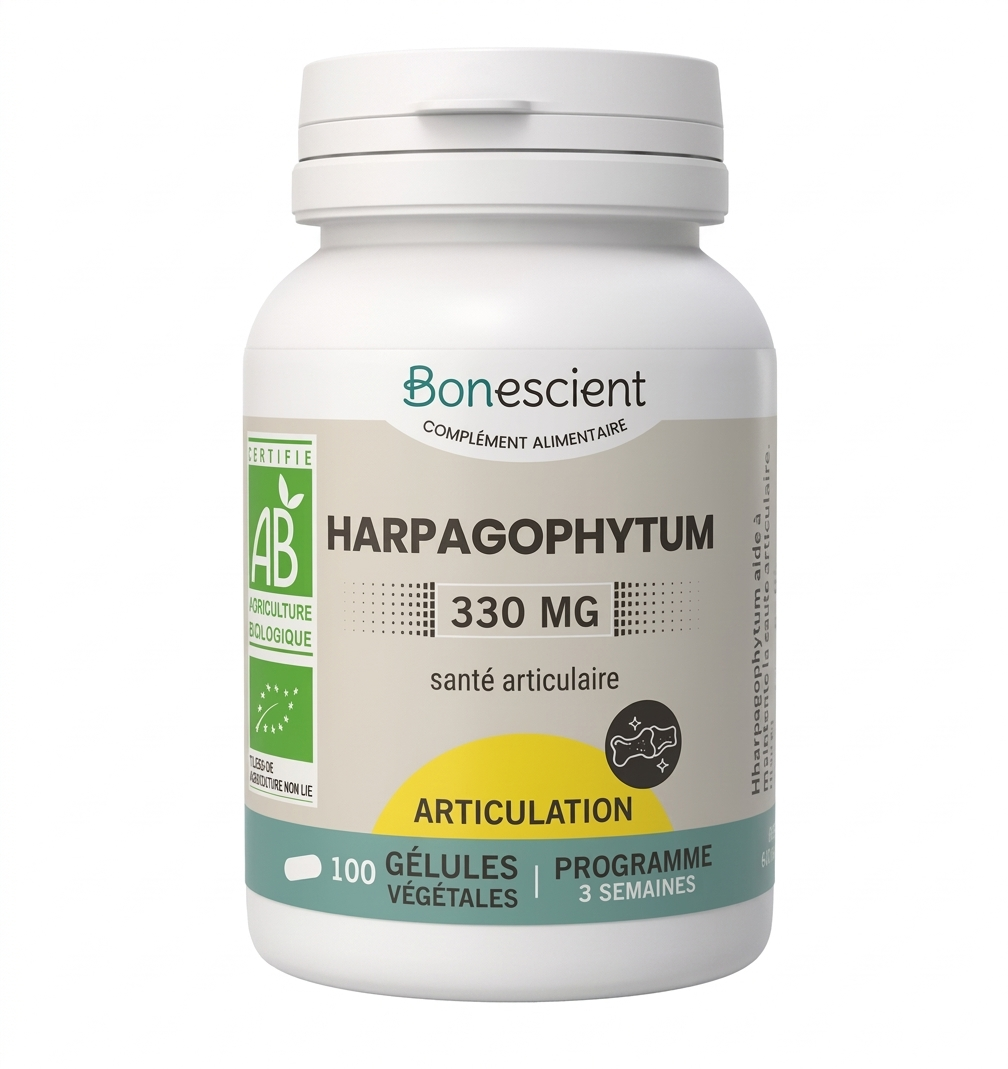 BONESCIENT - Harpagophytum 330 mg (100 gélules)