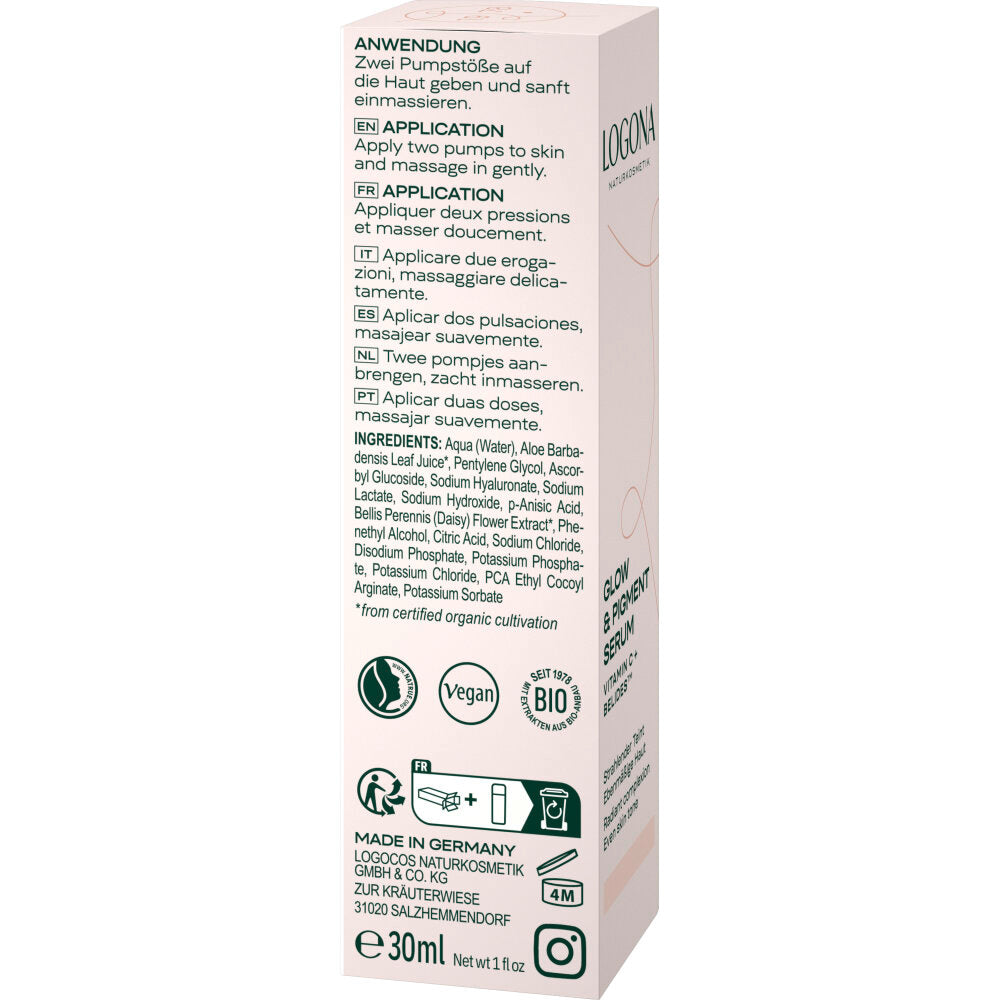 LOGONA - Sérum éclat et anti-tâche 30ml