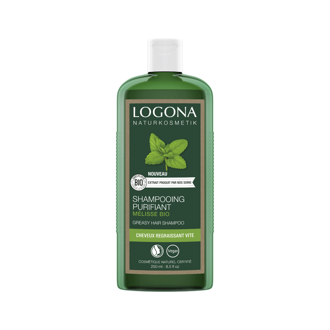 LOGONA - Shampooing purifiant mélisse, 250 ml