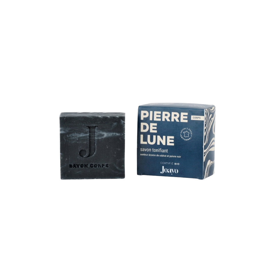 JOAYO - Savon corps surgras Pierre de Lune 100 g