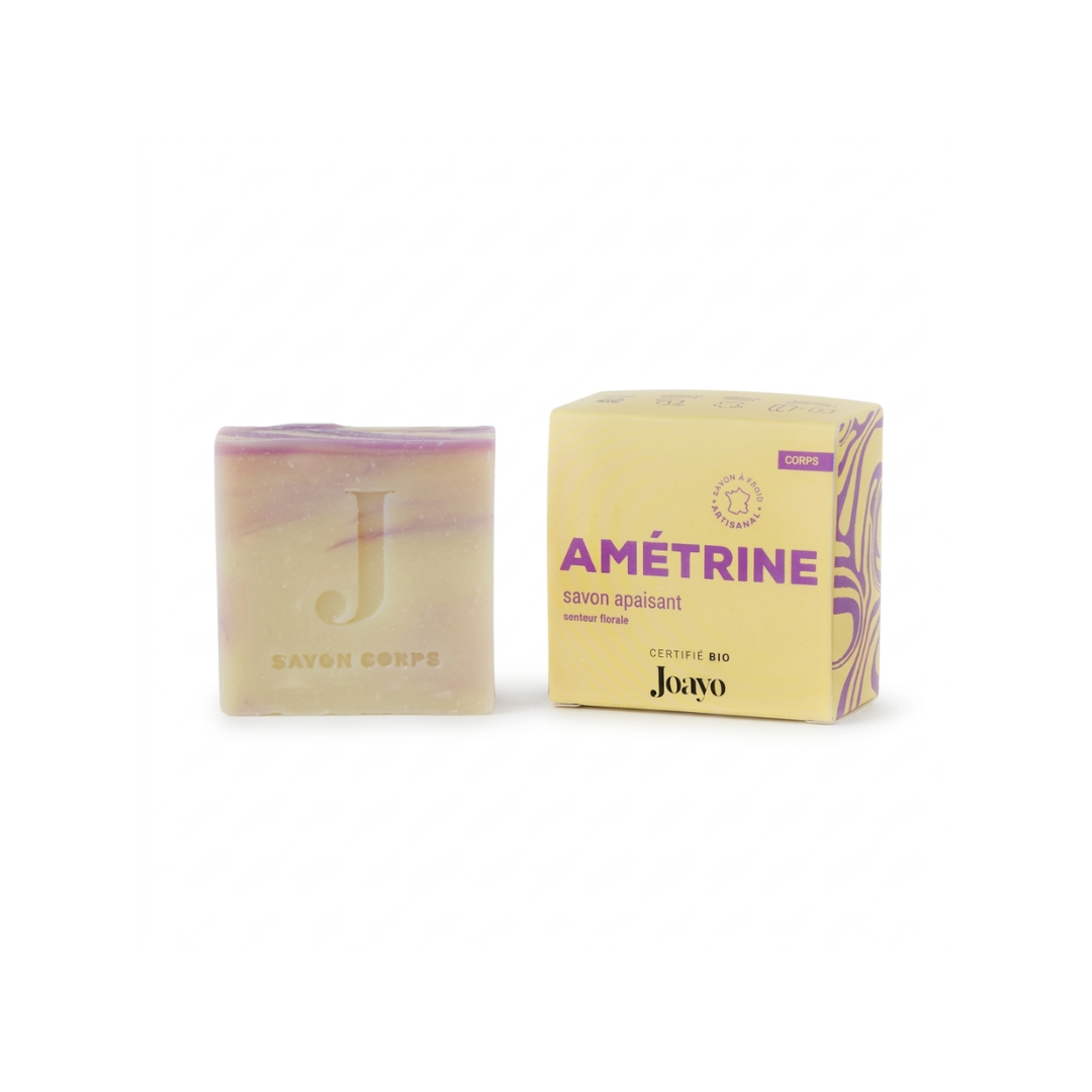JOAYO - Amétrine Savon corps surgras apaisant 100 g